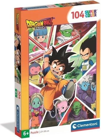 Clementoni puzzle SuperColor Maxi 104 dílků Dragon Ball Daima