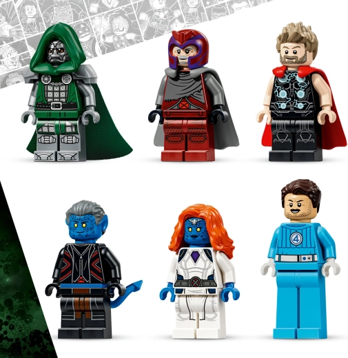 Šest ikonických minifigurek Marvel