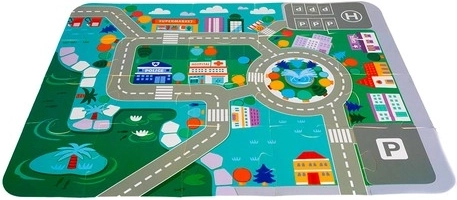 Puzzle podložka jako herní plán