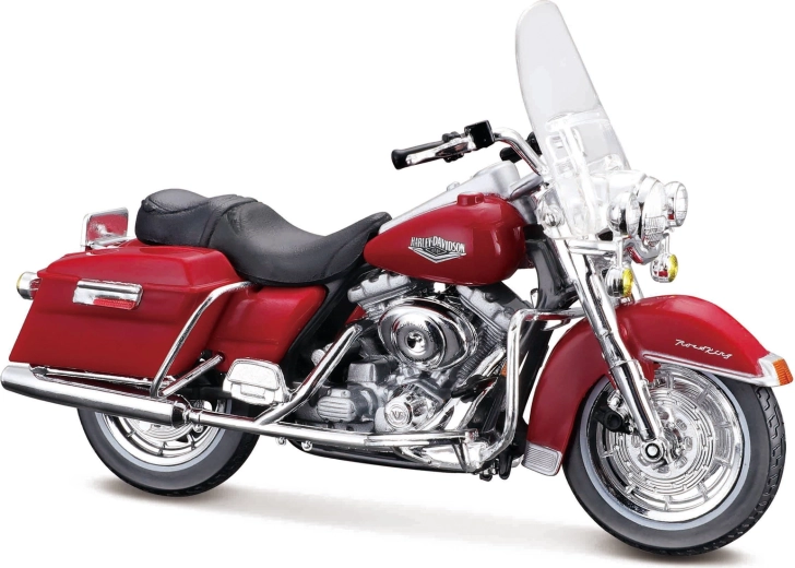 Maisto Harley-Davidson 1999 FLHR Road King 1:18 červený