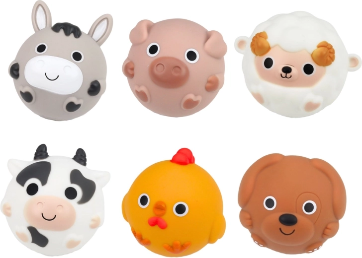 Měkká mačkací zvířátka do dětských ručiček