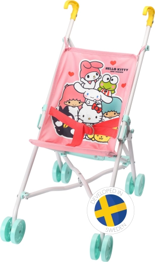 Kočárek pro panenky Hello Kitty a přátelé