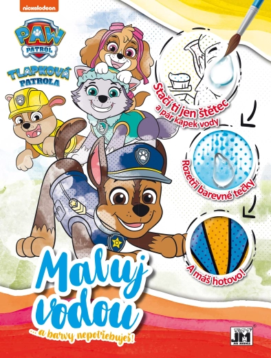 Vodová omalovánka A4 Paw Patrol