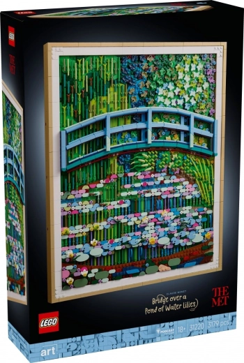 LEGO Art Claude Monet – Most nad jezírkem s lekníny