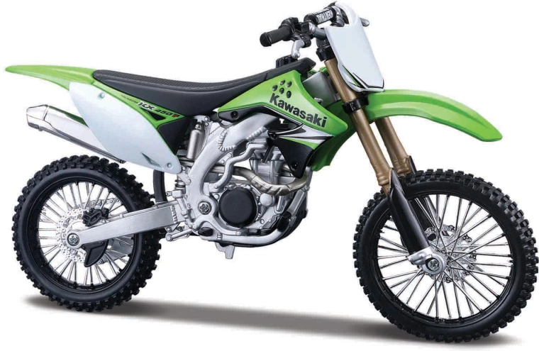 Maisto Kawasaki KX 450F – stavebnice motorky 1:12