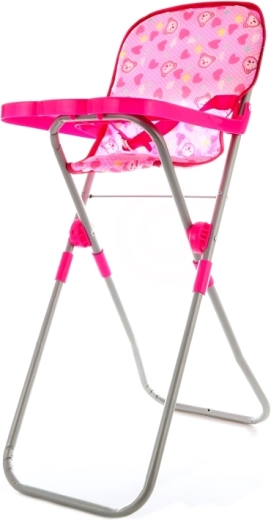 Jídelní židlička pro pohodlné krmení panenky