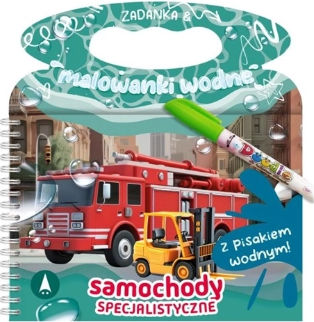 Zadanky a vodní omalovánky – speciální auta
