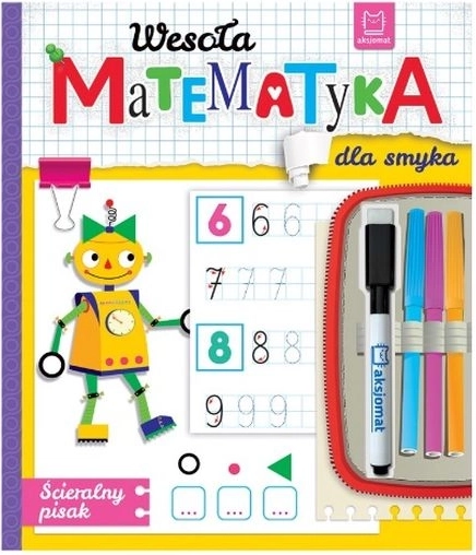 Wesoła matematika pro malé děti – stíratelný sešit s fixem