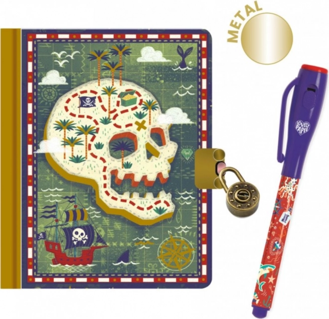 DJECO Tajný deník s magickým perem Steve