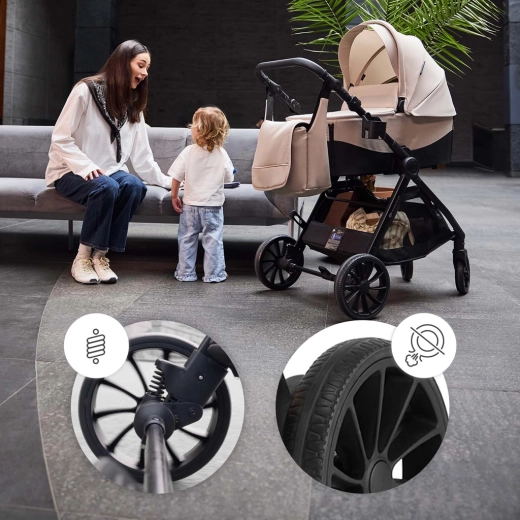 Pohodlí na různých površích a lepší ventilace