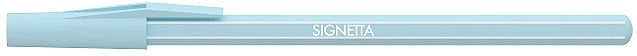 Kuličkové pero ICO Signetta, pastelový mix, 30 ks