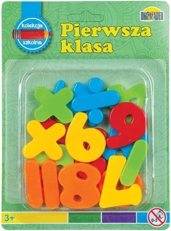 Magnetické číslice na blistru Dromader
