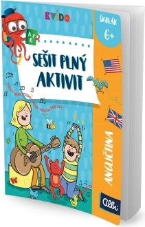 Albi Kvído sešit plný aktivit město, jméno - 1 kus