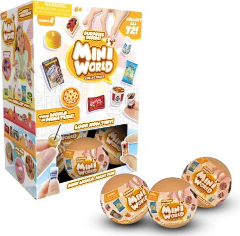 Mini World delikatesy – realistické miniatury do dětské kuchyňky