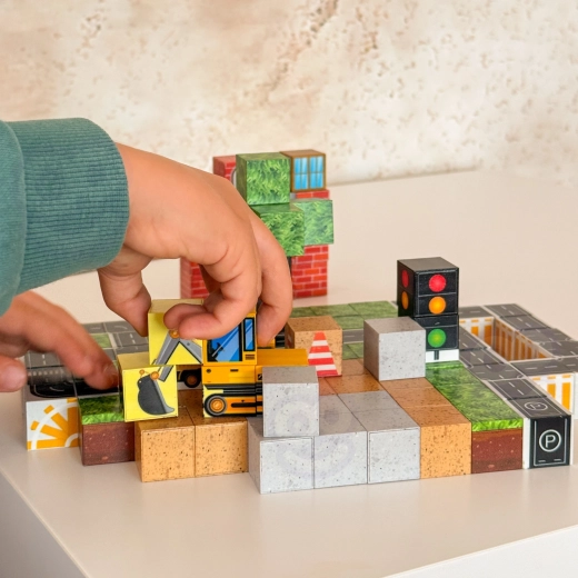 Magnetické spojování pro 3D stavby