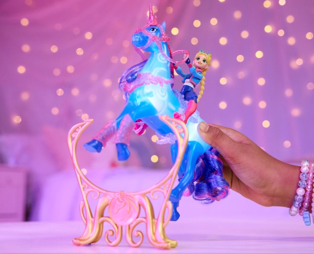 Pózování a jezdecký trénink