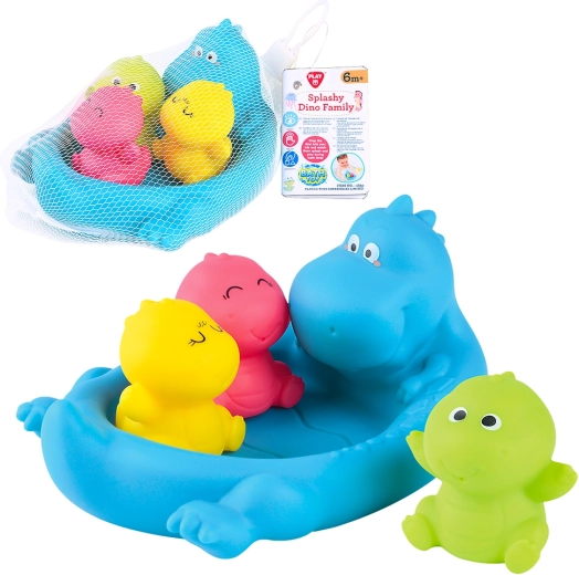 Playgo cákající rodinka dinosaurů