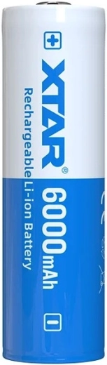 Xtar li-ion akumulátor 21700 3,6 V 6000 mAh s ochranou - 1 kus