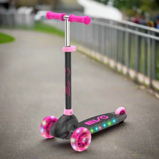 LED kolečka a podsvícený podvozek