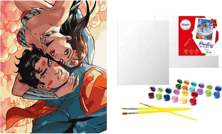 Malování podle čísel DC Wonder Woman: Uškrti