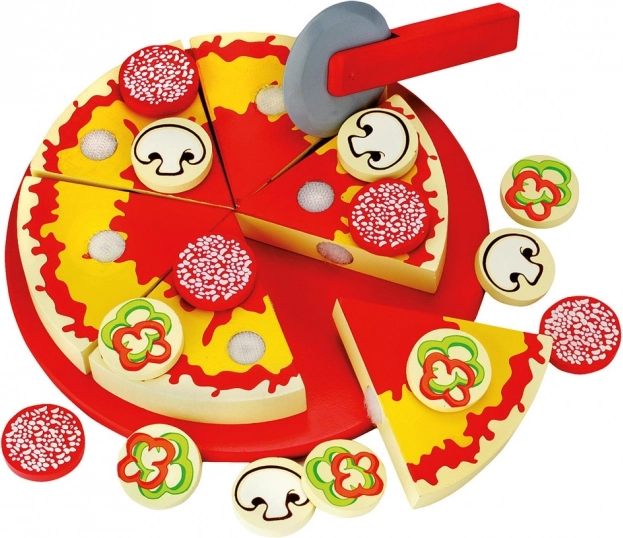 Bino Dřevěná Pizza na Krájení