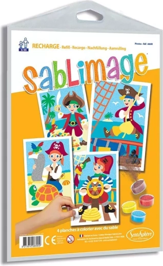 Sentosphere sablimage sada obrázků piráti