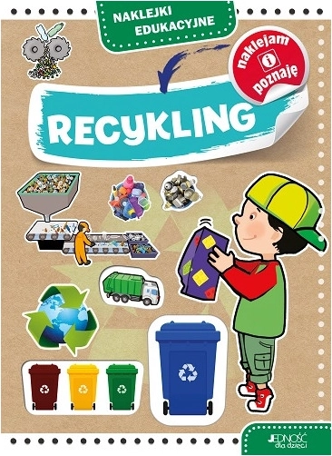 Vzdělávací samolepky Recyklace