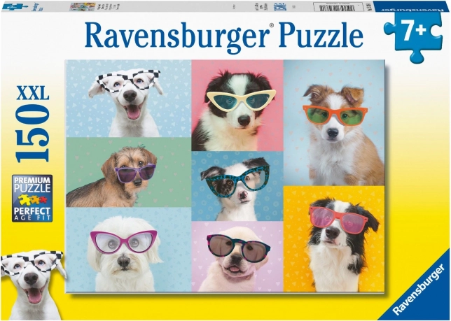Ravensburger puzzle Legrační psi XXL 150 dílků
