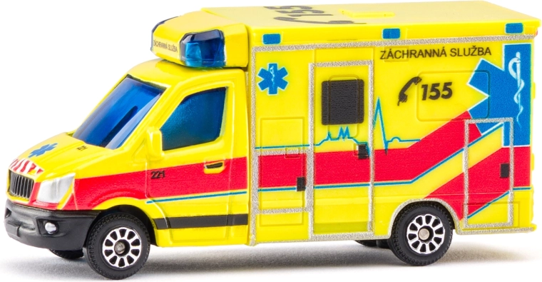Maisto záchranná sanitka Česká republika se světly a zvuky
