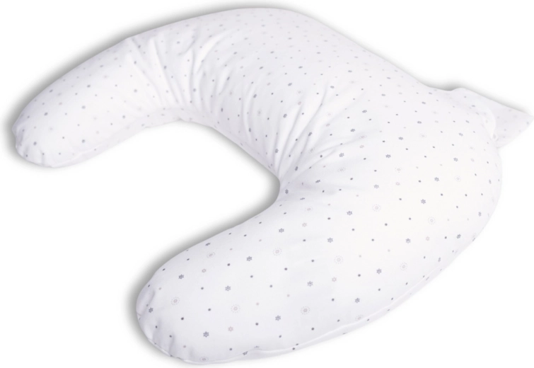 Babymatex polštář na kojení a polohovací miniRelax jersey 150 cm hvězdičky