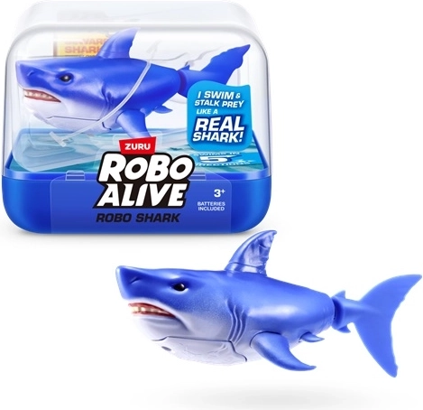 ZURU Robo Alive plovoucí modrý žralok do vody