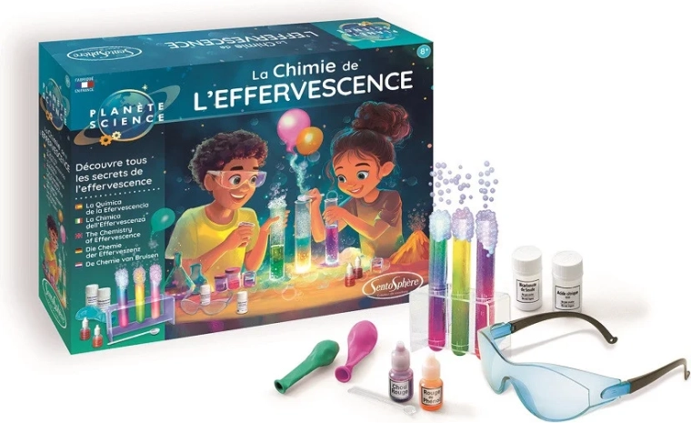 Sentosphere vědecká laboratoř – šumivé látky