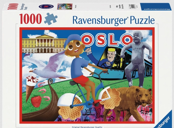 Ravensburger puzzle Oslo, Norsko 1000 dílků