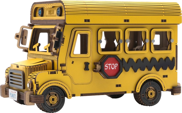 Autentický školní autobus PEANUTS