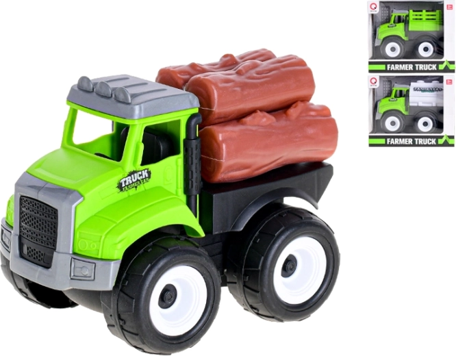 Farmářské auto na setrvačník – cisterna, dřevo, valník (11–12 cm)