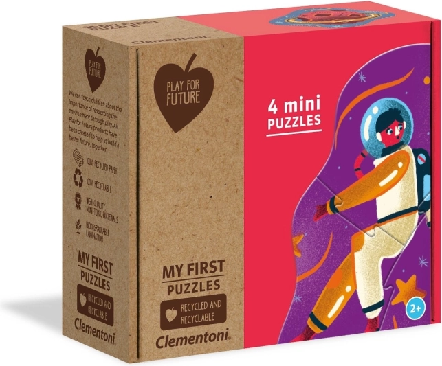 Clementoni Moje první puzzle Ve vesmíru 4v1
