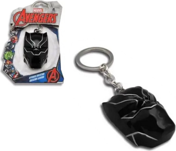 Avengers kovový přívěsek na klíče Black Panther