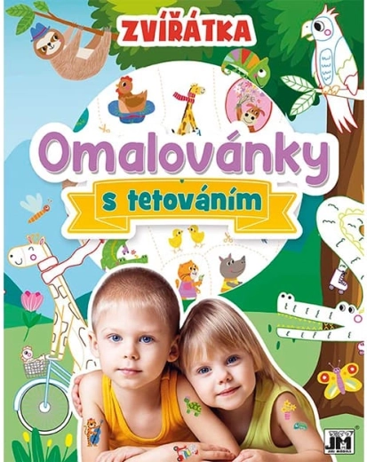 Omalovánky s tetováním zvířátka