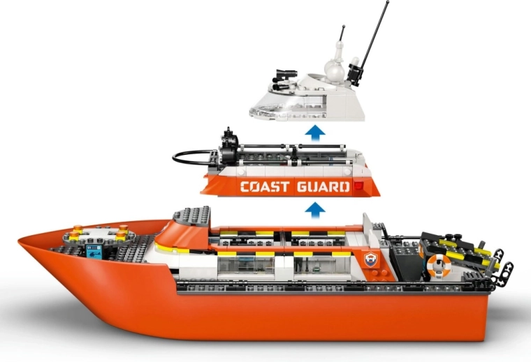 Modulární paluba s přístupem do interiéru