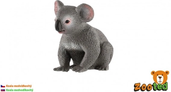 plastová figurka koaly 8 cm