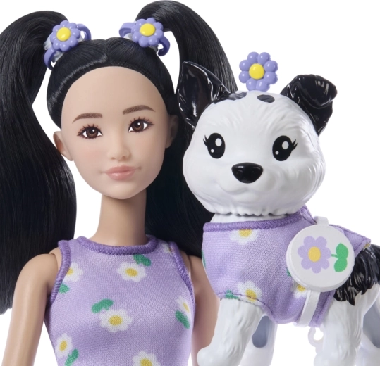 Sladěné outfity Barbie a pejska