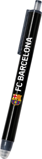 Mazací gelové pero FC Barcelona černé