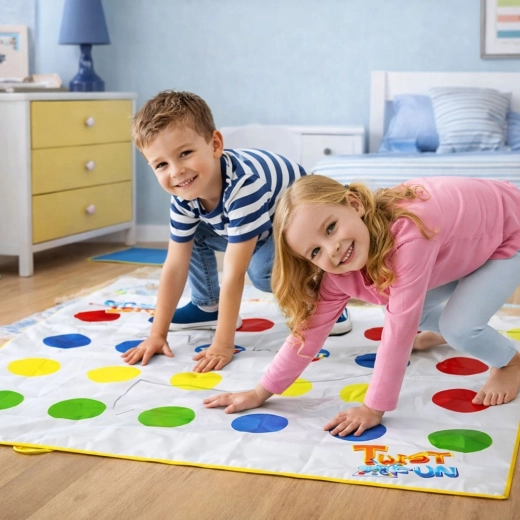 Barevná podložka pro akční hraní