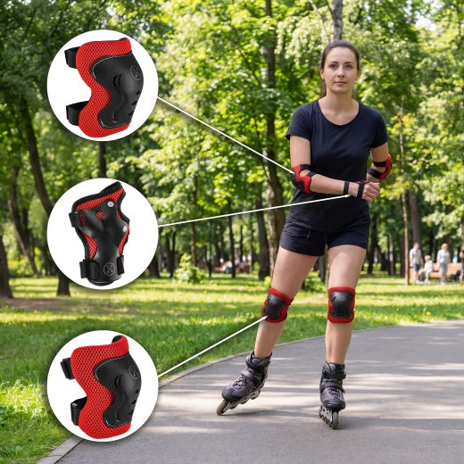 Stabilní uchycení díky suchým zipům a elastickým popruhům
