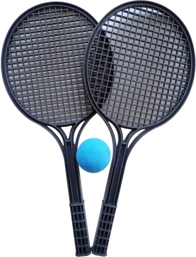 KUBIsport soft tenisová sada se 2 pálkami a molitanovým míčkem