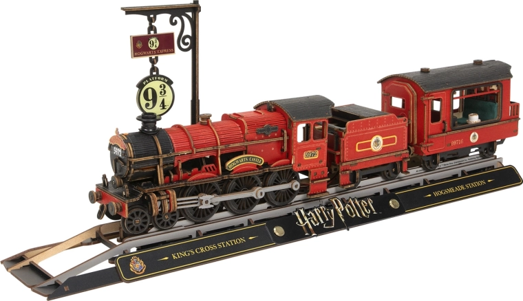 Detailní dřevěné 3D puzzle pro fanoušky Harry Potter