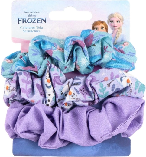 Sada látkových gumiček do vlasů Disney Frozen – Ledové království (3 ks)