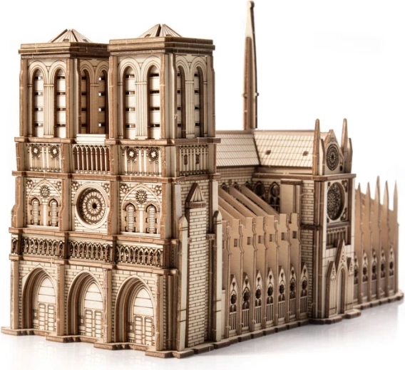 Detailní replika katedrály Notre-Dame