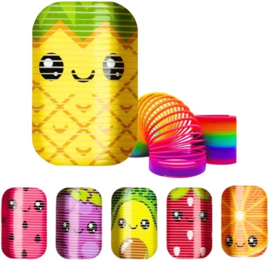 Ovocná pružina slinky pro děti
