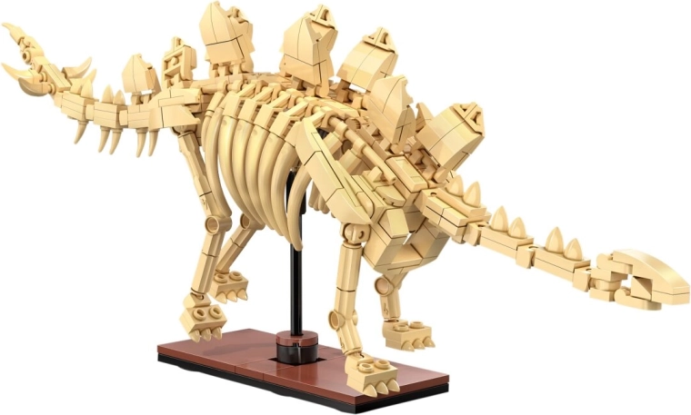 CaDA fosilie dinosaura Stegosaurus z kostek 1:23